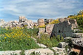 Selinunte. Remains of the the Acropolis. 